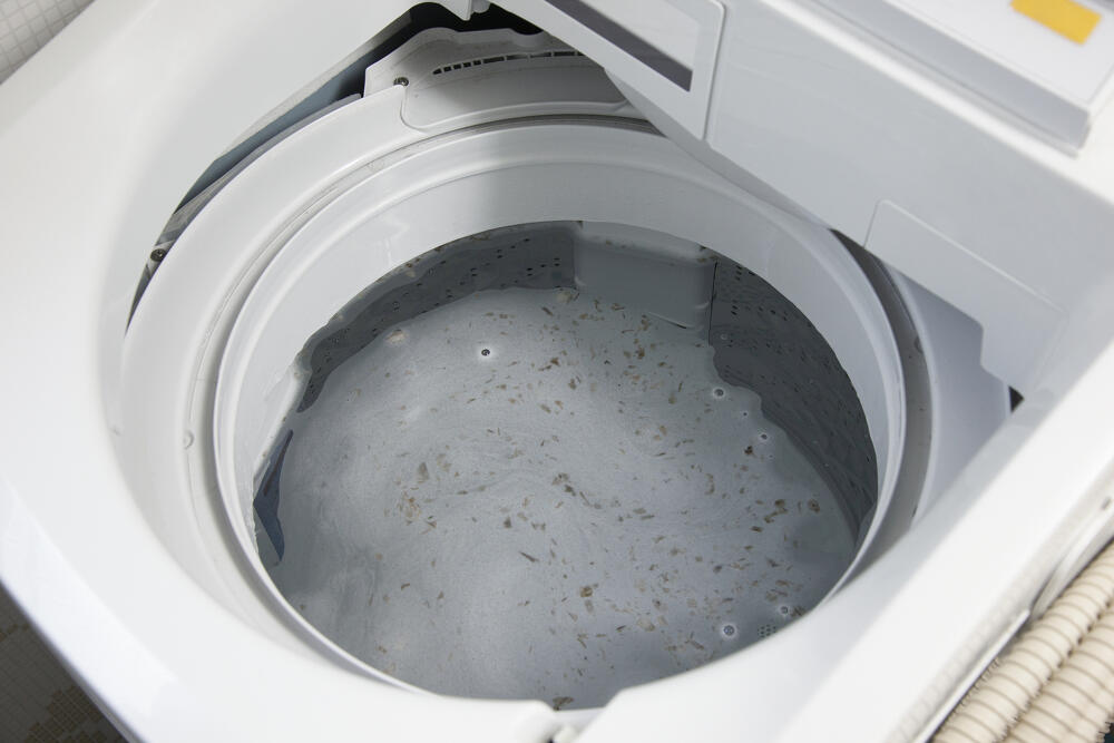 洗濯槽を清潔にする