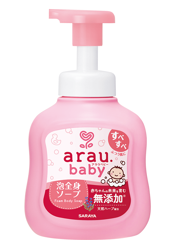 アラウ.ベビー 泡全身ソープ | 製品情報 | アラウ.ベビー | 無